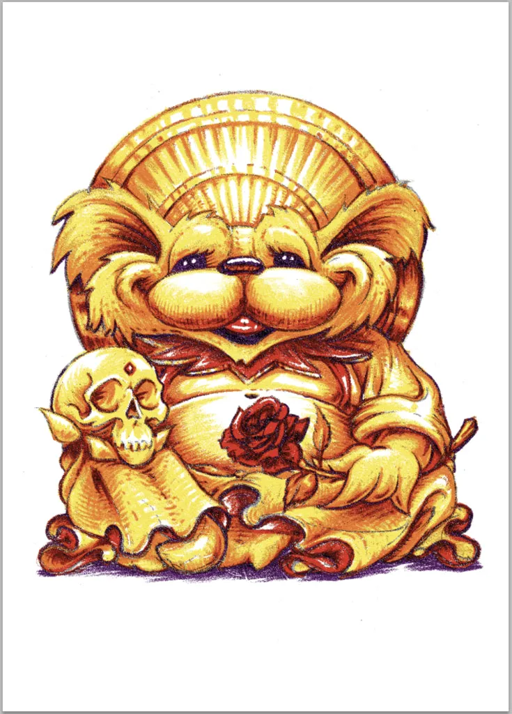 AJ Masthay "Dancing Bears - Vinyl Statues" SET   FREE PRINT   EXCLUSIVE PURPLE EDITION!