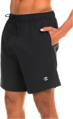 Champion Mens Swim Trunks with Mesh Liner, 7" Inseam Quick Drying Mens Bathing Suit, Board Shorts for Swimming and Beach