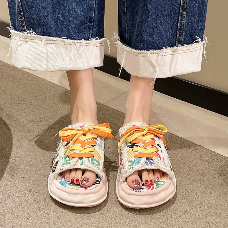 Ciabatta in gomma slipeprs customized donna