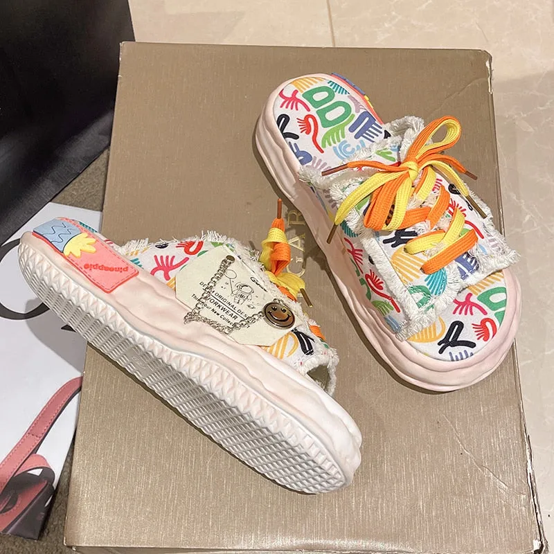 Ciabatta in gomma slipeprs customized donna