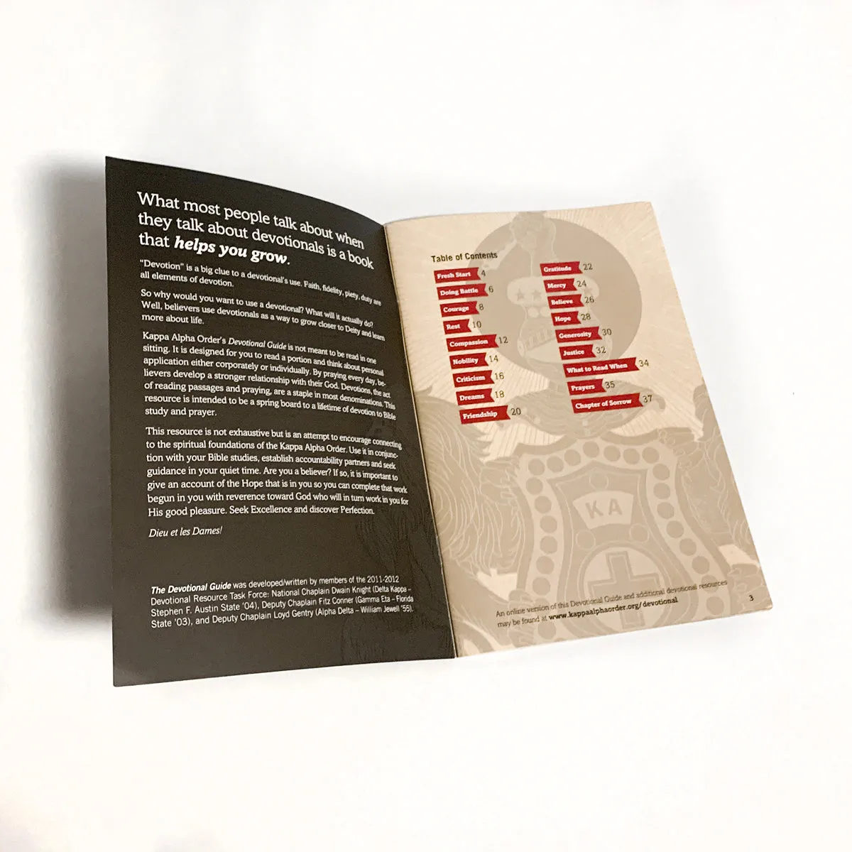 Kappa Alpha Bible And Devotional Guide Packet