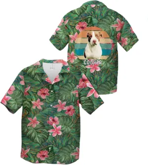NAZENTI Personalized Hawaiian Shirt - Custom Face Shirt, Hawaiian Picture Shirts, Funny Hawaiian T-Shirt for Men Women 11